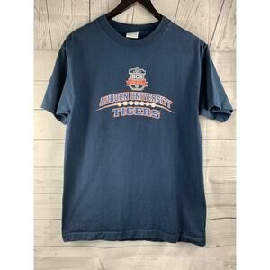 Auburn Tigers Football 2014 BCS National Championship Adult Medium Navy‎ T-shirt